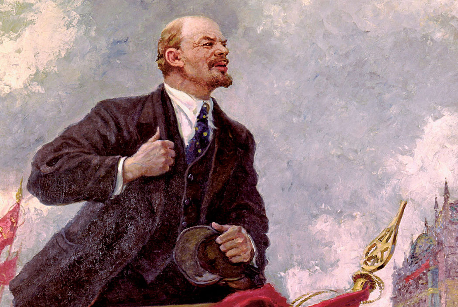 Каким изображали ленина. Герасимов Ленин на трибуне 1930. «В. И. Ленин на фоне Кремля» (1924).