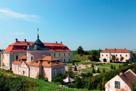 Zamek w Złoczowie (dzisiejsza Ukraina, obwód lwowski).