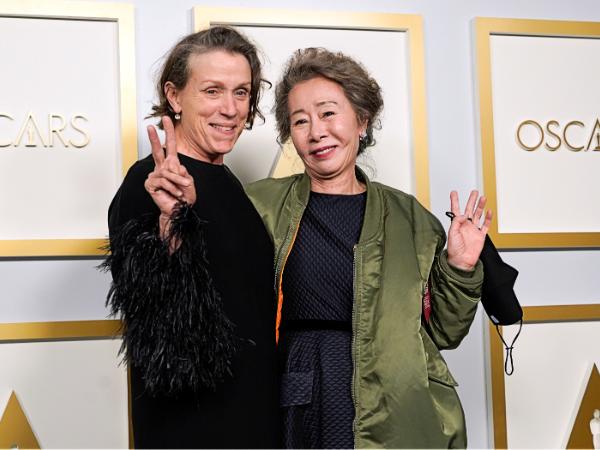 Oscary 2021. Frances McDormand i Youn Yuh-jung