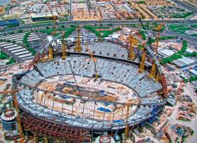 Budowa stadionu na piłkarskie mistrzostwa świata w 2022 r.