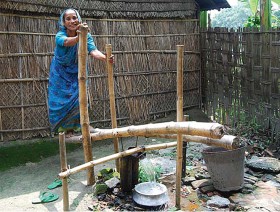 Woda dla gospodarstwa domowego, Bangladesz.