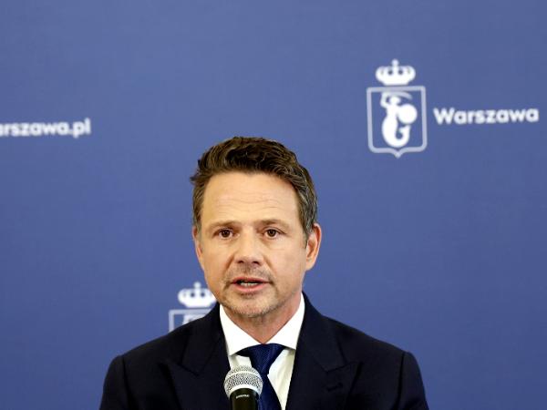 Prezydent Warszawy Rafał Trzaskowski