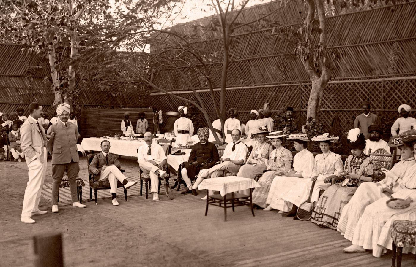 Turniej tenisowy, 1905 r.