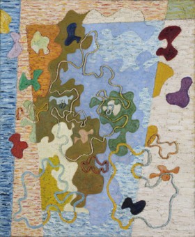 W. Strzemiński, Powidok światła, Kobieta w oknie, ok. 1948 r.