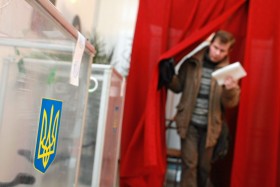 Głosowanie w ykraińskim konsulacie w Lublinie