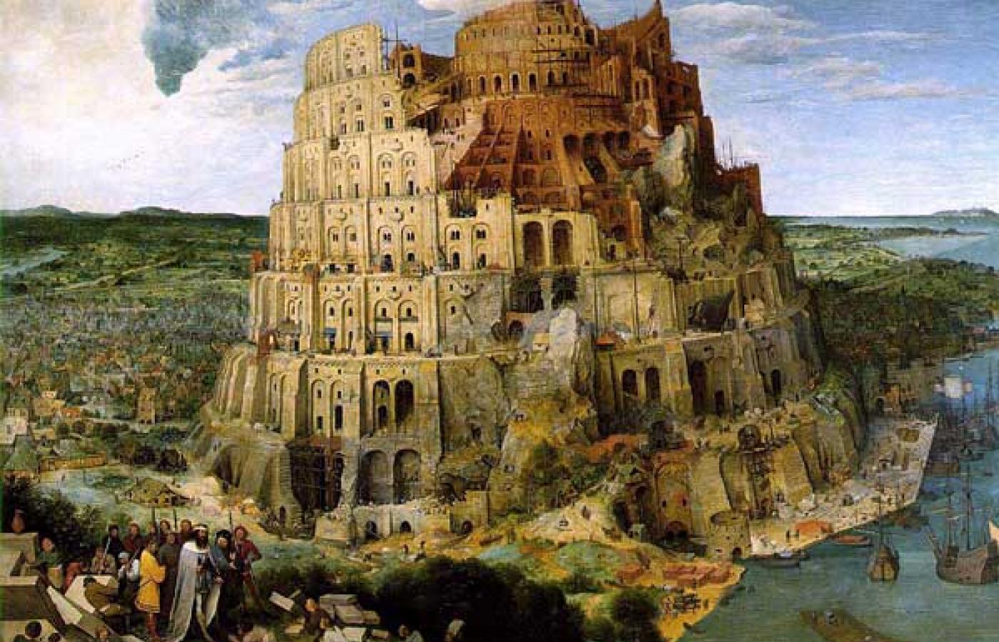 Wieża Babel. Obraz Pietera Bruegela starszego (1563) Fot. Wikipedia.