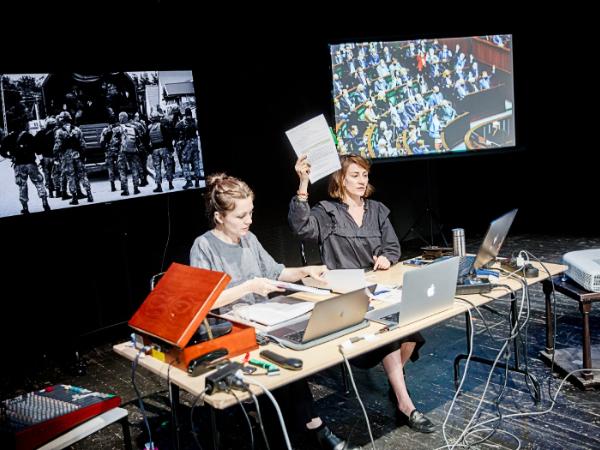 Spektakl „Odpowiedzialność” w reż. Michała Zadary