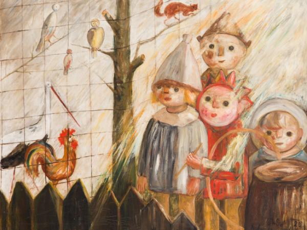 „Dzieci i zwierzęta” Tadeusza Makowskiego
