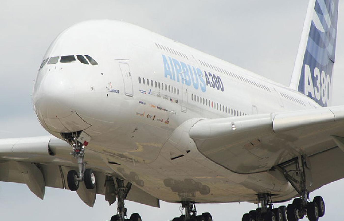 Airbus A380. Źródło Wikipedia