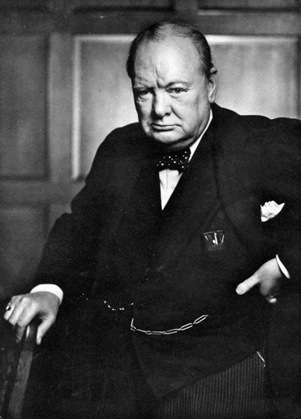 Winston Churchill: Dopadały go złe psy.