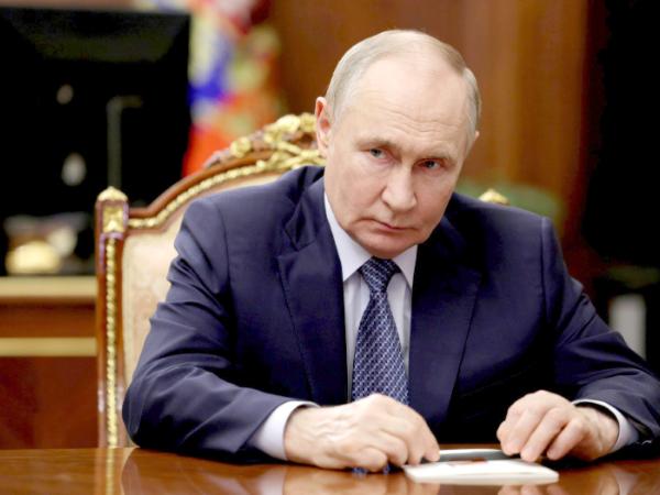 Władimir Putin na Kremlu
