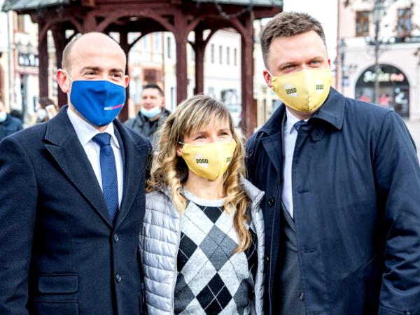 Borys Budka i Szymon Hołownia. Kogo wybiorą wyborcy opozycji?