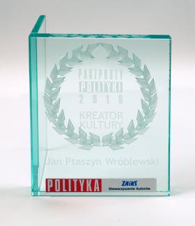 Symboliczny laur Kreatora Kultury 2016