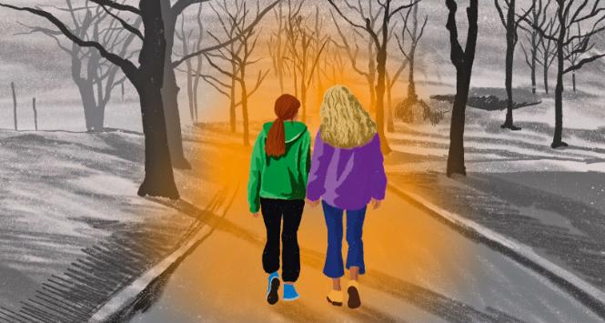 „Niektórzy z nas potrzebują jednego, dwóch przyjaciół na całe życie, najlepiej od zawsze tych samych”.