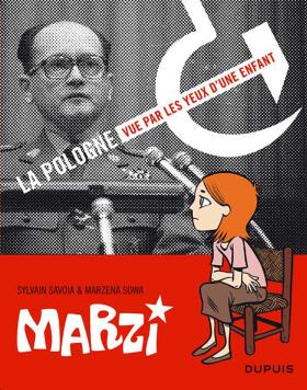 Okładka francuskiego wydania przygód Marzi.