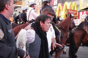 Przeważnie demonstranci nie zadzierają z policją, chociaż czasem zdarzają się aresztowania oraz nawoływania do rewolucyjnej przemocy.