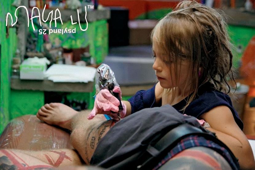 Maya Lu to dziewięcoletnia tatuażystka z siedmioletnim doświadczeniem.