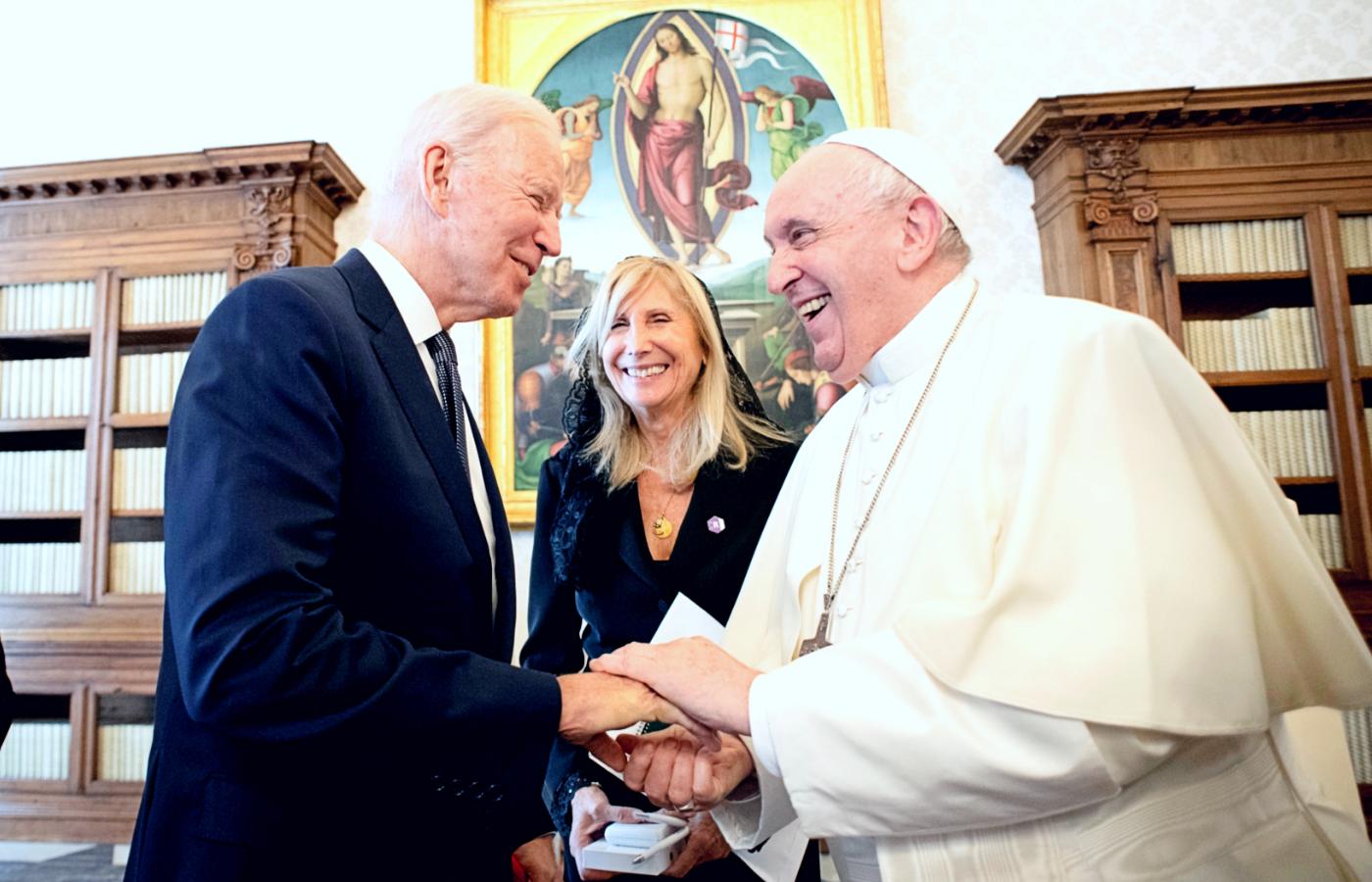 Joe Biden z wizytą u papieża Franciszka, 29 października 2021 r.