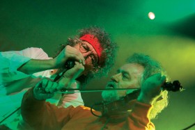 Czadu na scenie dał także, z nieodłączną harmonijką ustną, Sławek Wierzcholski, założyciel Nocnej Zmiany Bluesa