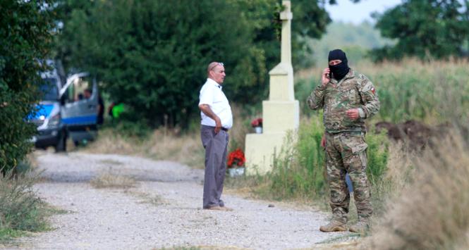 Osiny, wieś w powiecie łukowskim, gdzie 20 sierpnia 2025 r. spadł rosyjski dron zbudowany na bazie irańskiej konstrukcji Shahed