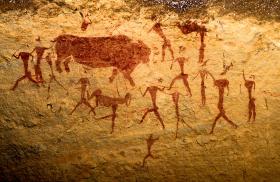 Malowidło naskalne z Afryki
