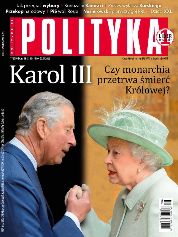 okładka - Polityka 38 2022