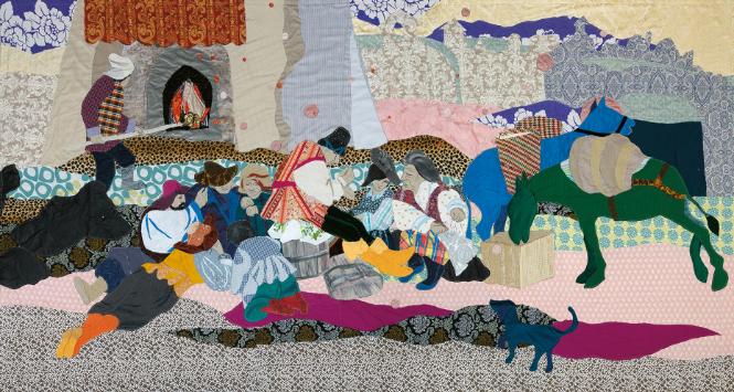 Małgorzata Mirga-Tas, Pałe Buci, 2022.