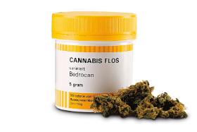 Przykład medycznej marihuany dostępnej w aptekach.