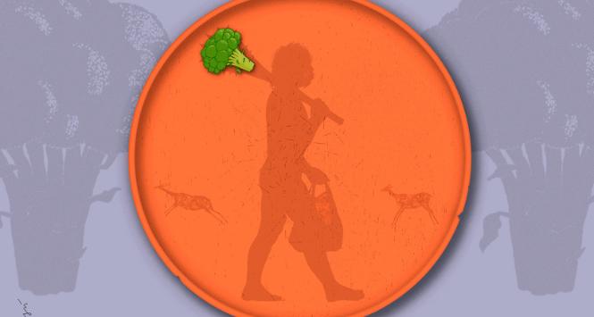 Paleolityczni łowcy-zbieracze jadali wszystko, co rosło w okolicy, było odżywcze i nadające się do strawienia.