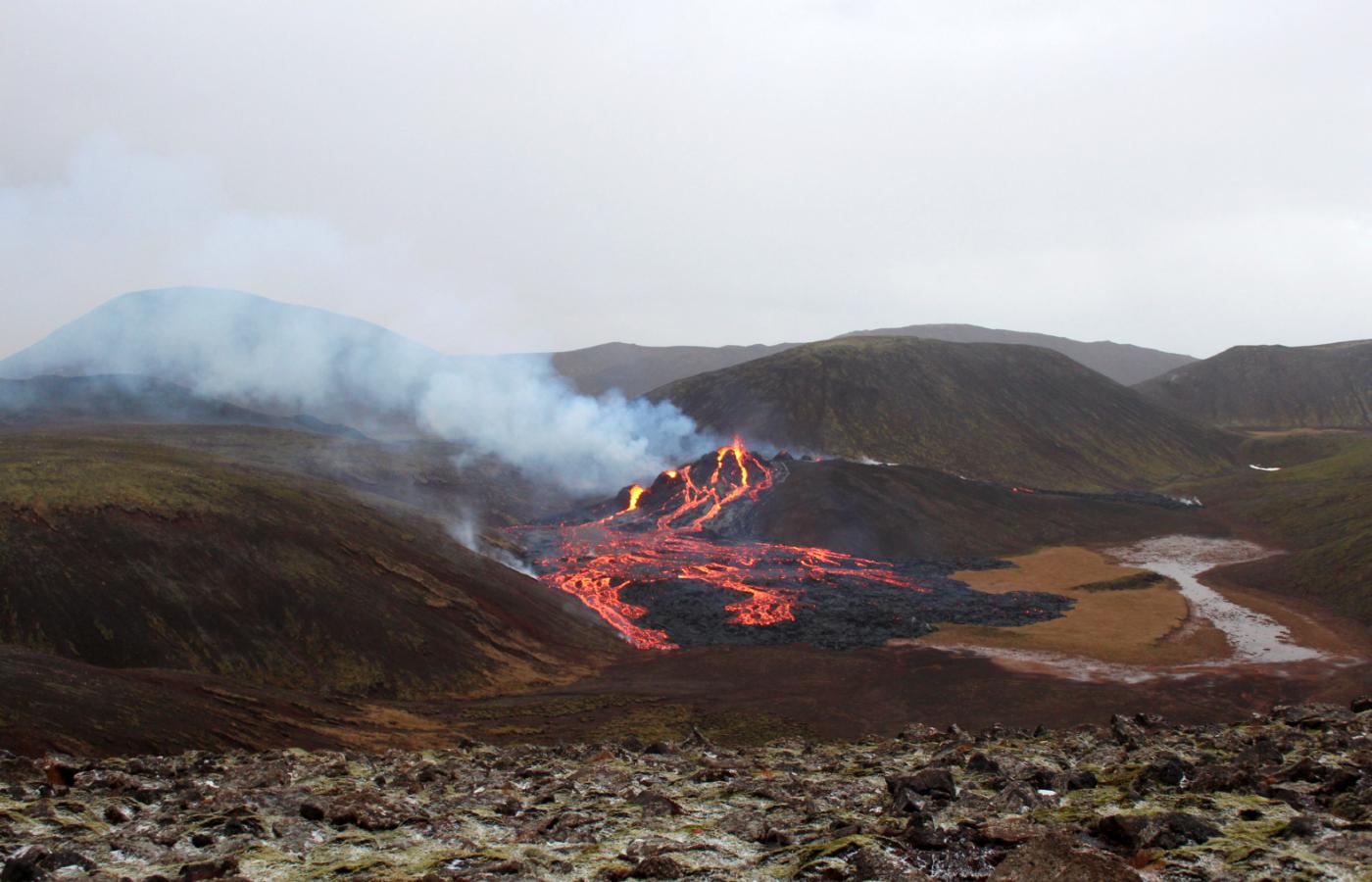 Erupcja wulkanu Fagradalsfjall, Islandia