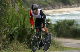 Kolarz Fabian Cancellara na igrzyskach olimpijskich w Rio de Janeiro, 2016 r.