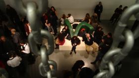 Goście wystawy Slavs & Tatars.