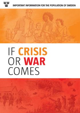 Szwedzki podręcznik kryzysowy rozsyłany przez władze do obywateli.