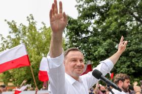 Andrzej Duda na spotkaniu z wyborcami