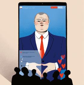 Kto głośniej, mocniej i ze wszystkich możliwych źródeł powie, że jest skuteczniejszy, ten zbuduje wrażenie siły.