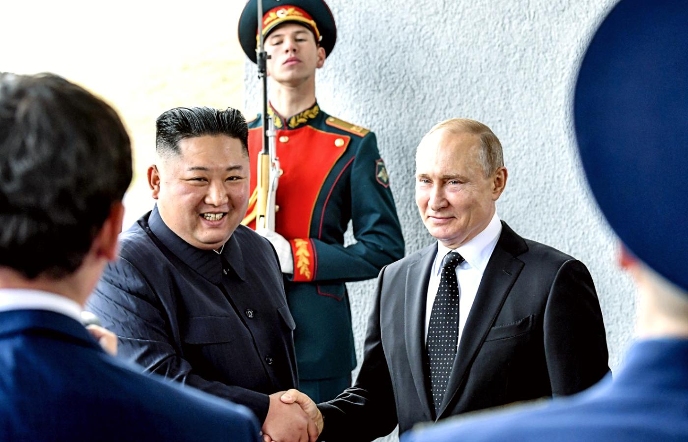 Władimir Putin i Kim Dzong Un, 2019 r.