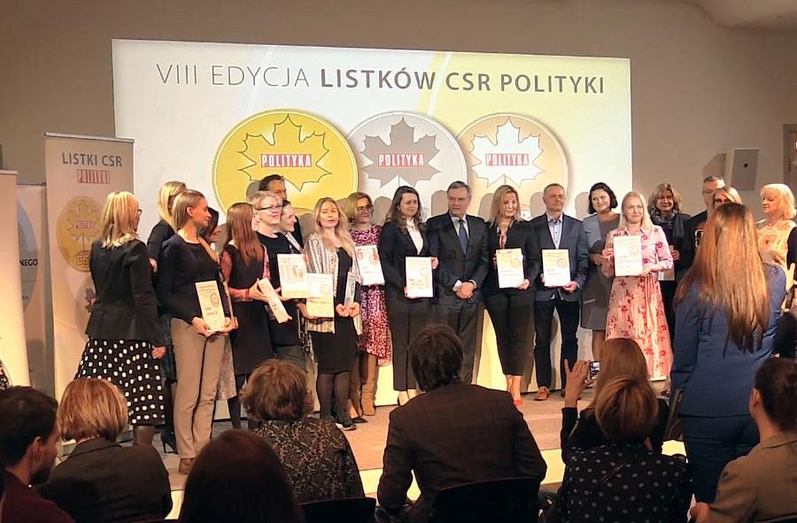 Gala Listków CSR POLITYKI, edycja VIII