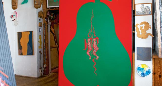 Wibrujące czerwienie i zielenie to jedna z artystycznych wizytówek Jana Dobkowskiego. Obrazy z tego cyklu, zaprezentowane na wystawie „Secesja – Secesja?” w 1968 r. w Galerii Współczesnej w Warszawie, ekscytowały publiczność i stały się dla malarza przepustką w świat. Rok później były pokazywane w Paryżu, a Guggenheim Museum w Nowym Jorku zakupiło do swoich zbiorów „Podwójną dziewczynę”, pierwsze dzieło z tej serii.