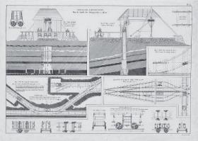 Studium kopalni Königsgrube (Król w Chorzowie), założonej w 1791 r.; ilustracja z „De la richesse minerale”, Paryż, 1819 r.