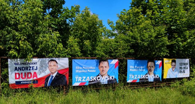 Białystok. Plakaty Wyborcze