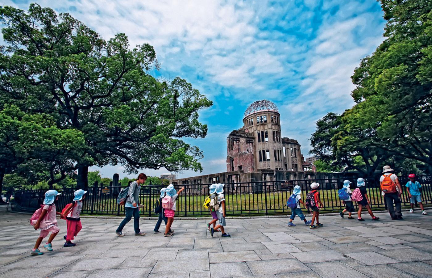 Kopuła Bomby Atomowej w Parku Pokoju w Hiroszimie