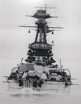 Pancernik brytyjski „Royal Oak”, który został zatopiony w październiku 1939 r.