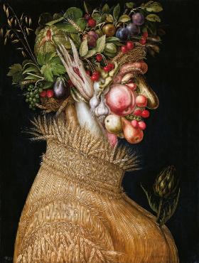 Giuseppe Arcimboldo „Lato”.