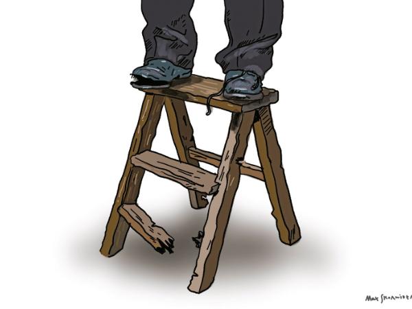 Kaczyński nie chce się pozbywać starych druhów, nie chce przyznawać się do własnych błędów.