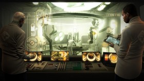 Drugi z cyberpunkowych leków - agresywna Medycyna. Screen z gry Deus Ex