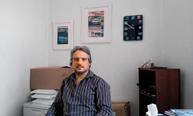 Péter Magyari, czołowy dziennikarz śledczy portalu newsowego 444.hu