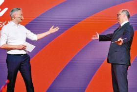 Robert Biedroń i Włodzimierz Czarzasty