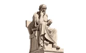 Sokrates utożsamiał cnotę z mądrością i wiedzą, co jest dobre.