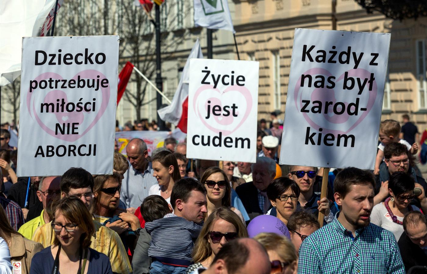 Marsz Świętości Życia w Warszawie