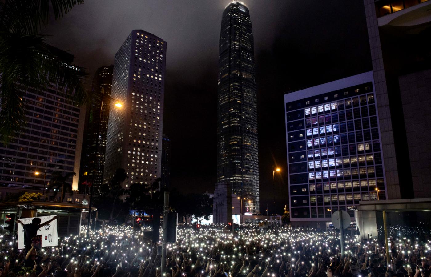 Protesty na ulicach Hongkongu trwają od czerwca 2019 r.